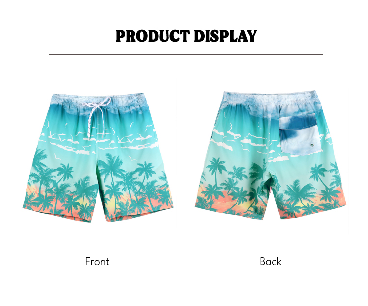 Digital Printed Swim Trunk