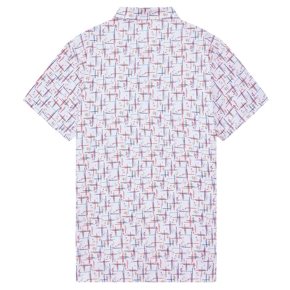 Print Golf Shirts Short Sleeve