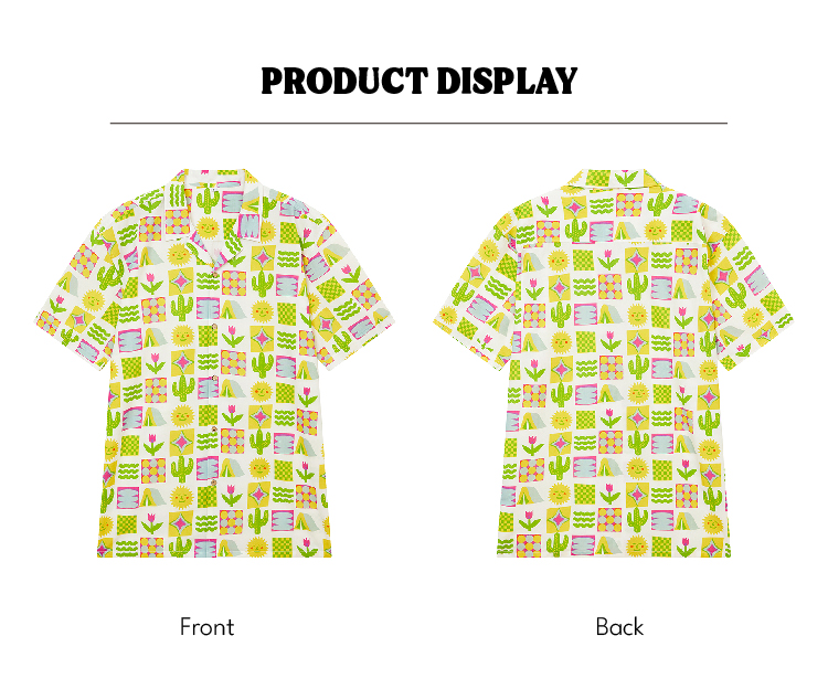 Cactus Pattern Hawaiian Shirt