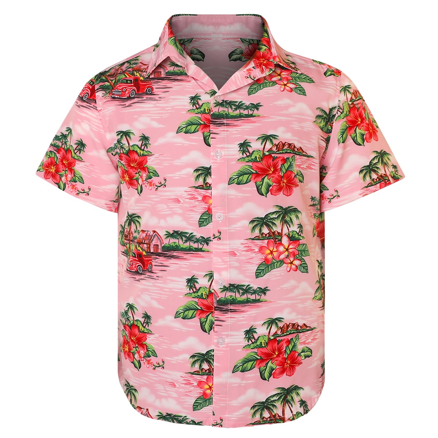 Cuban Collar Summer Beach Shirts