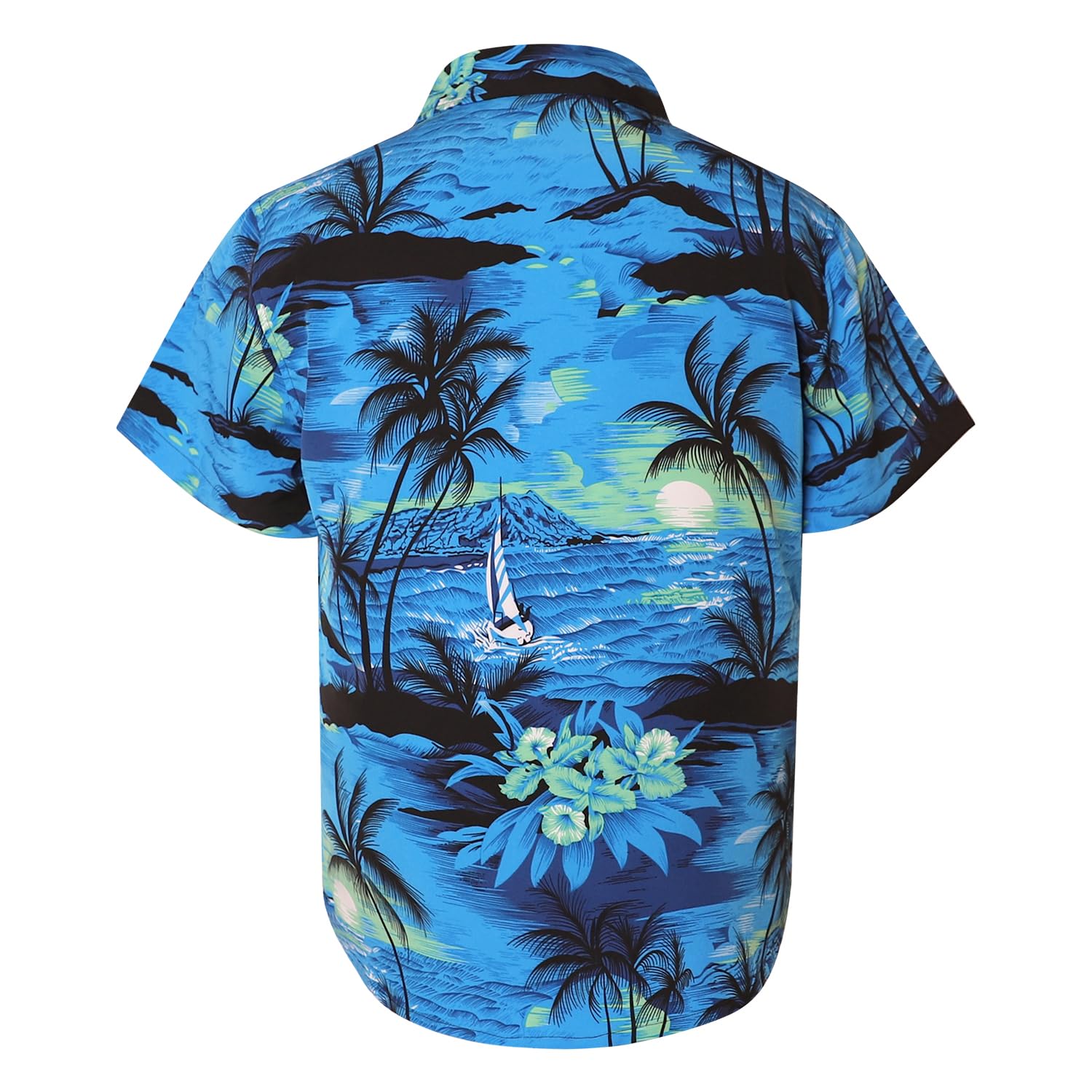 Casual Vacation Floral Aloha Shirt