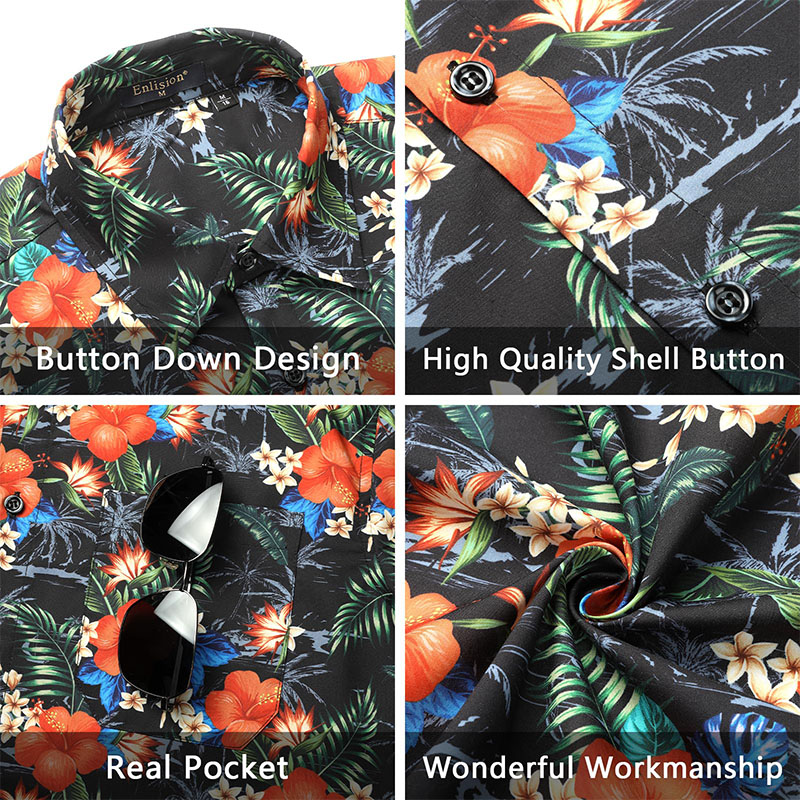 polyester hawaiian shirt