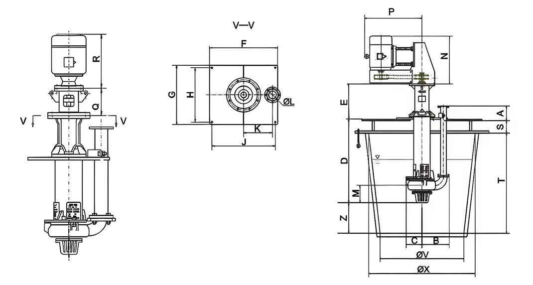 VS Vertical Slurry Pump