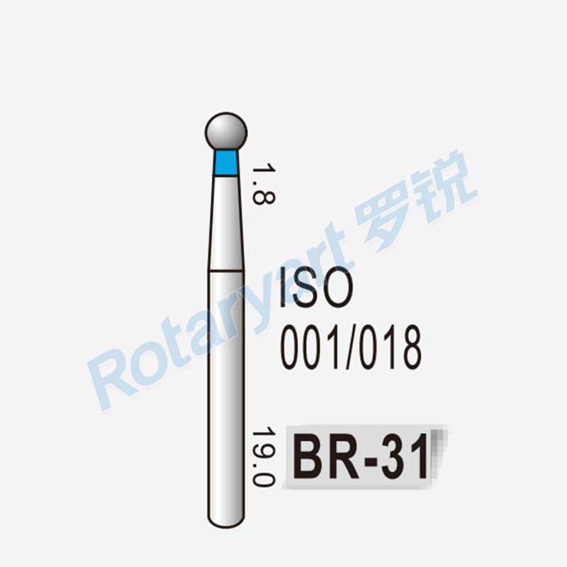 Diamond Bur SI-46 Blue Single Inverted Cone