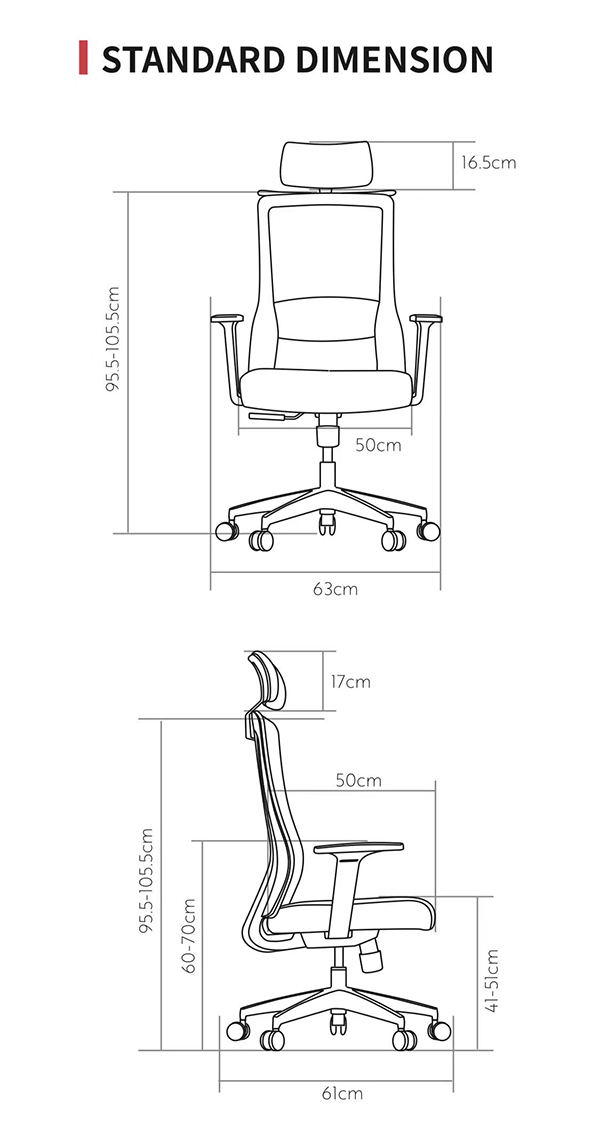 A008 Ergonomic Office Chair Factory For Office Chair Project