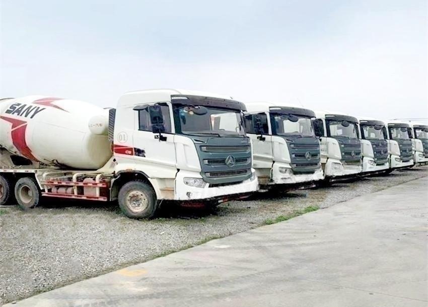 Used SANY Concrete mixer truck hot sale