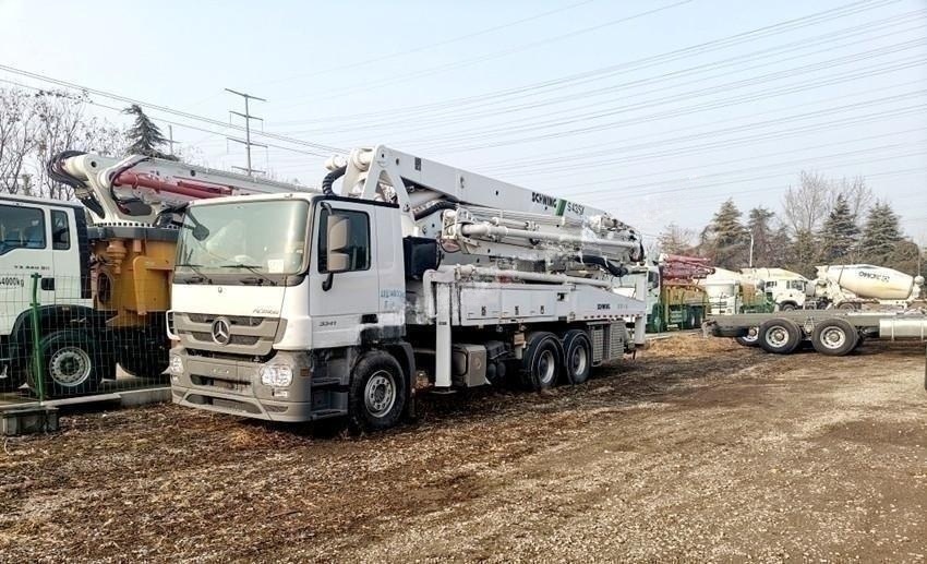 Used concrete boom truck for sale