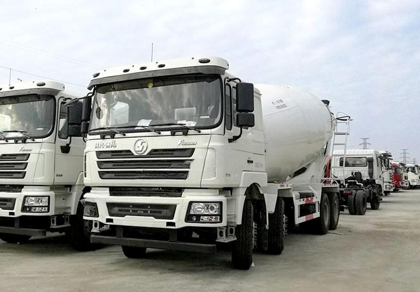 Used SHACMAN concrete mixer truck