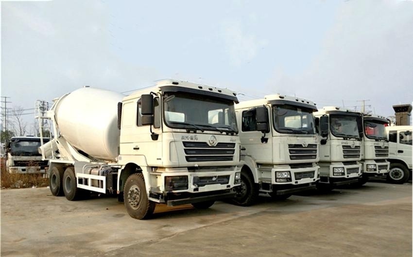 Used SHACMAN concrete mixer truck