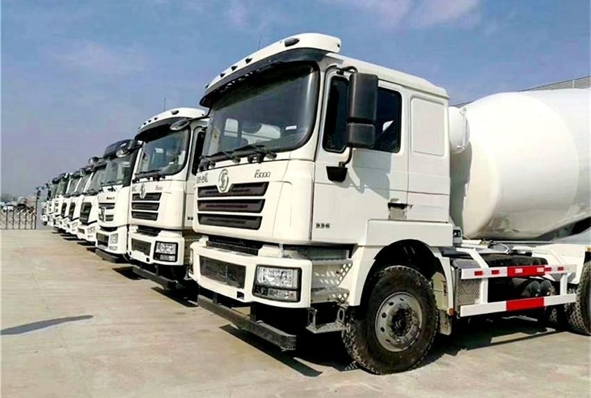 Used SHACMAN concrete mixer truck