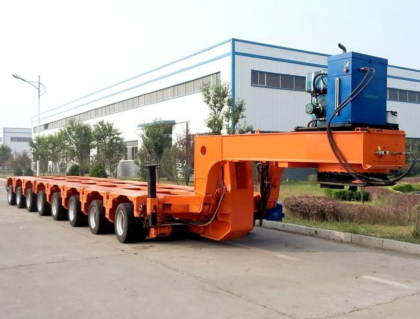 30-150 tons low bed semi trailer