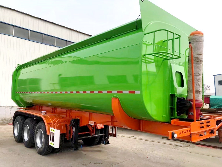 AUTONE 2/3/4 axle U-type dump semi-trailer