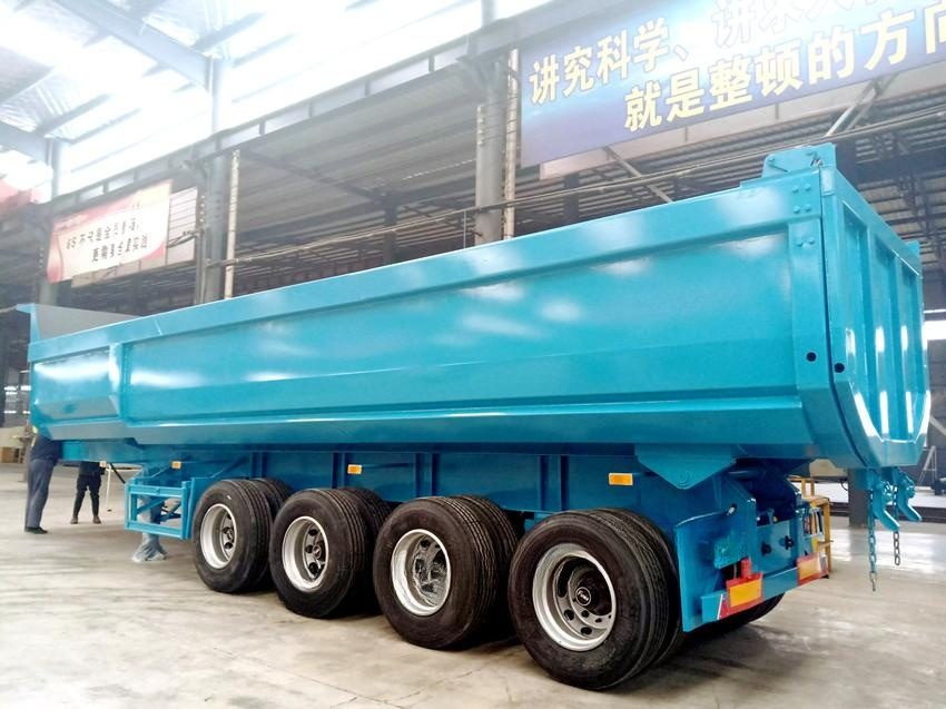 AUTONE 2/3/4 axle U-type dump semi-trailer