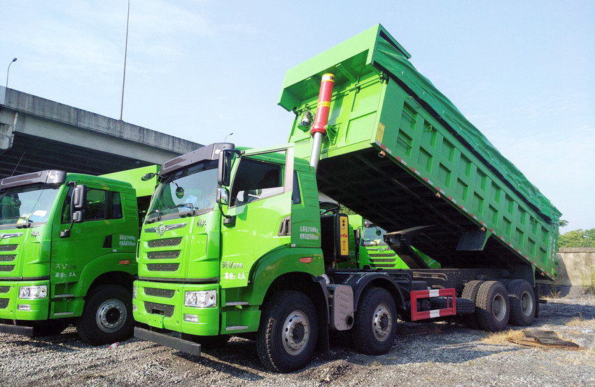 Used dump truck FAW Jie Fang truck