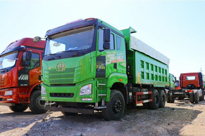 Used dump truck FAW Jie Fang truck