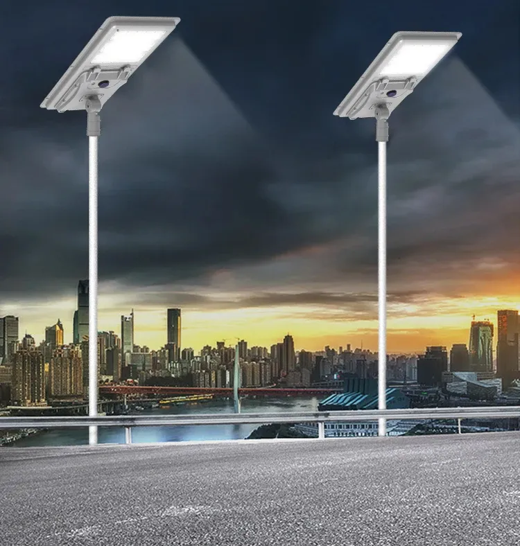 Outdoor 100w 200w 300w Led Solar Streetlight