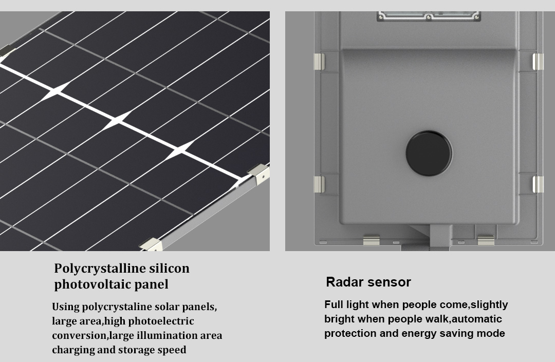 300W One Integrated Led Solar Street Light