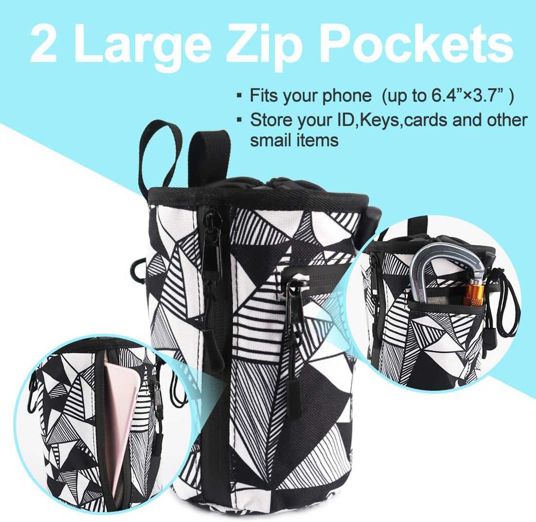 Chalk Bag Bucket with Quick-Clip Belt