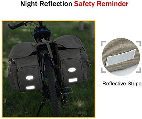 Waterproof Bicycle Commuting Saddle Bags