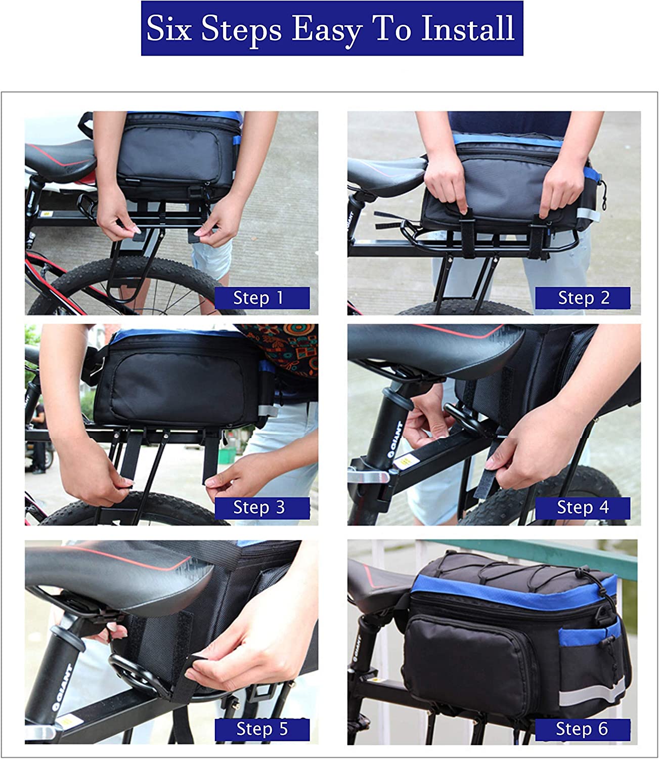 Waterproof Bike Extendable Bag