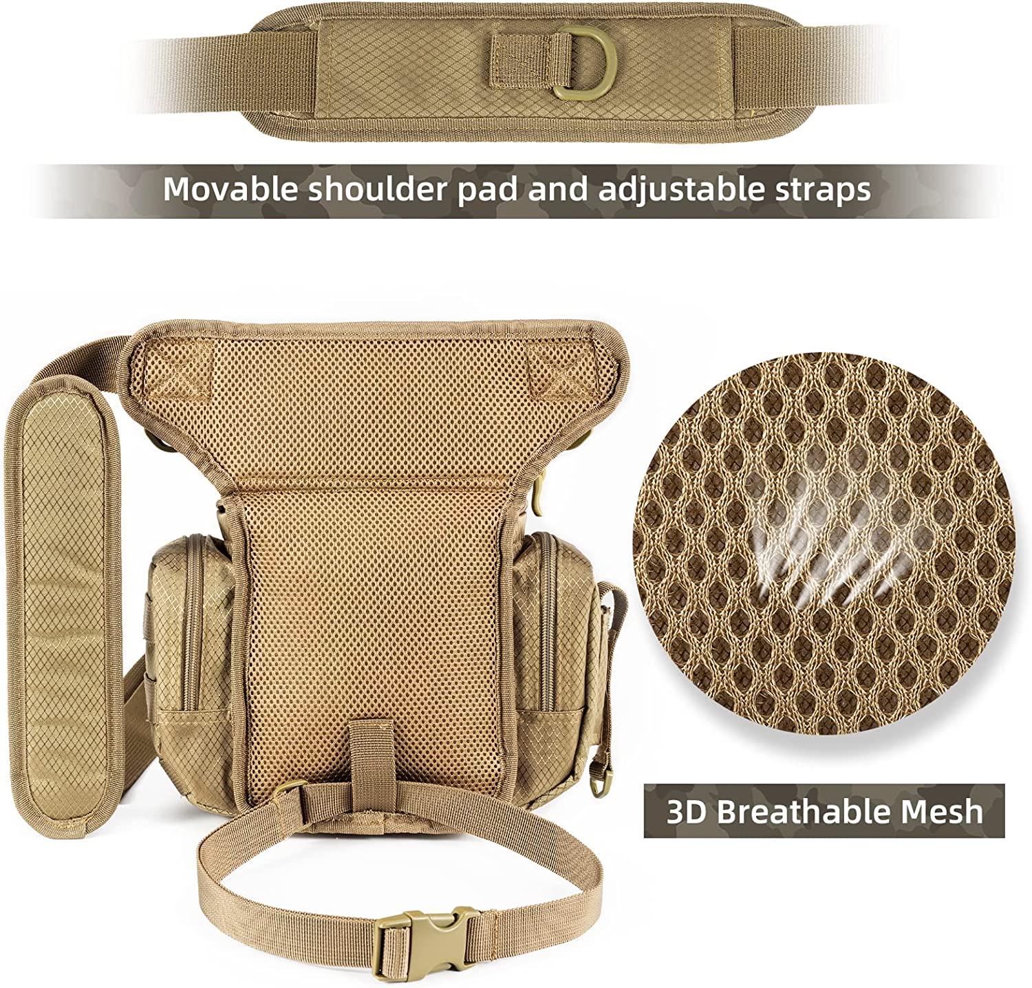 Multifunction Fishing Waist Bag