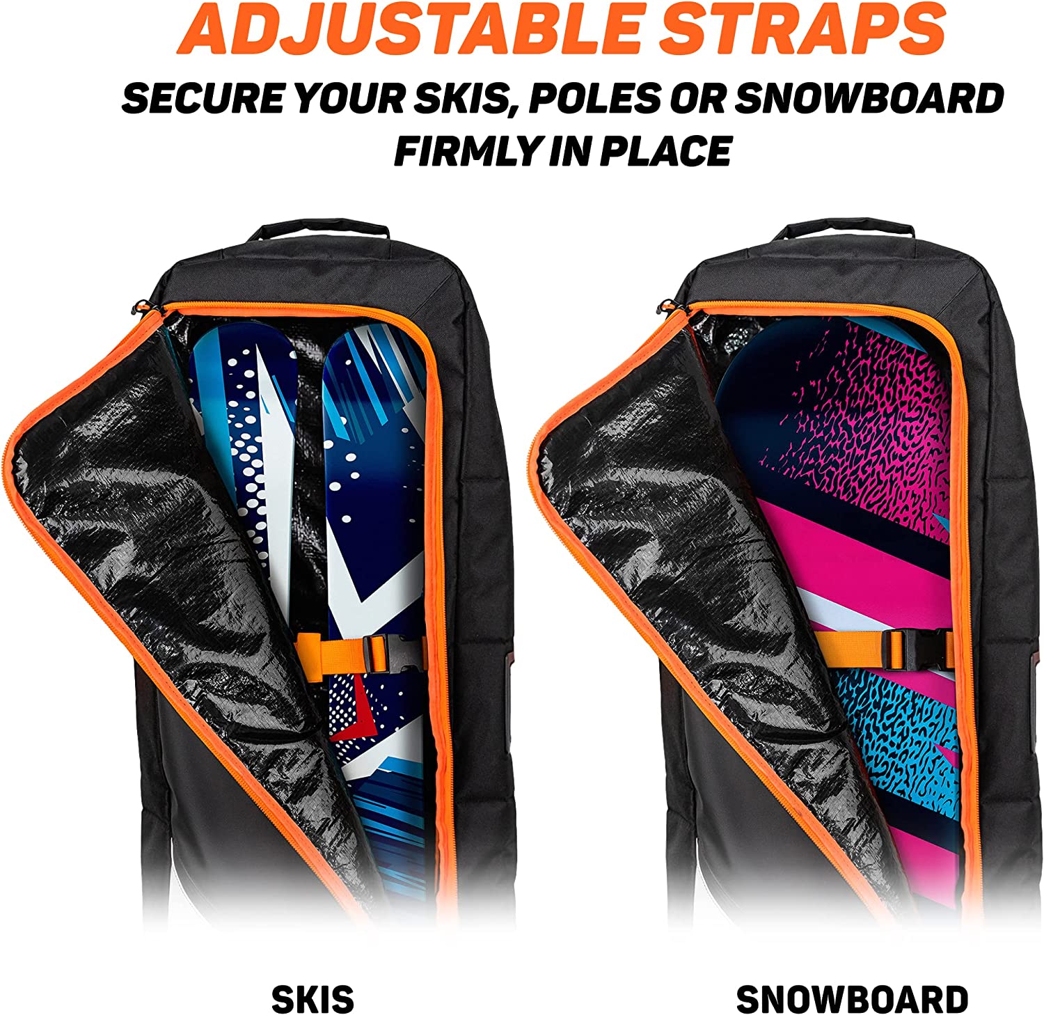 Premium Padded Ski or Snowboard Bag