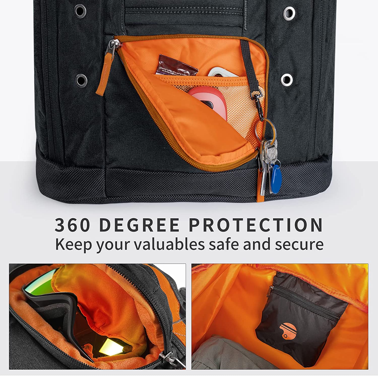 Travel Backpack for Ski Helmet