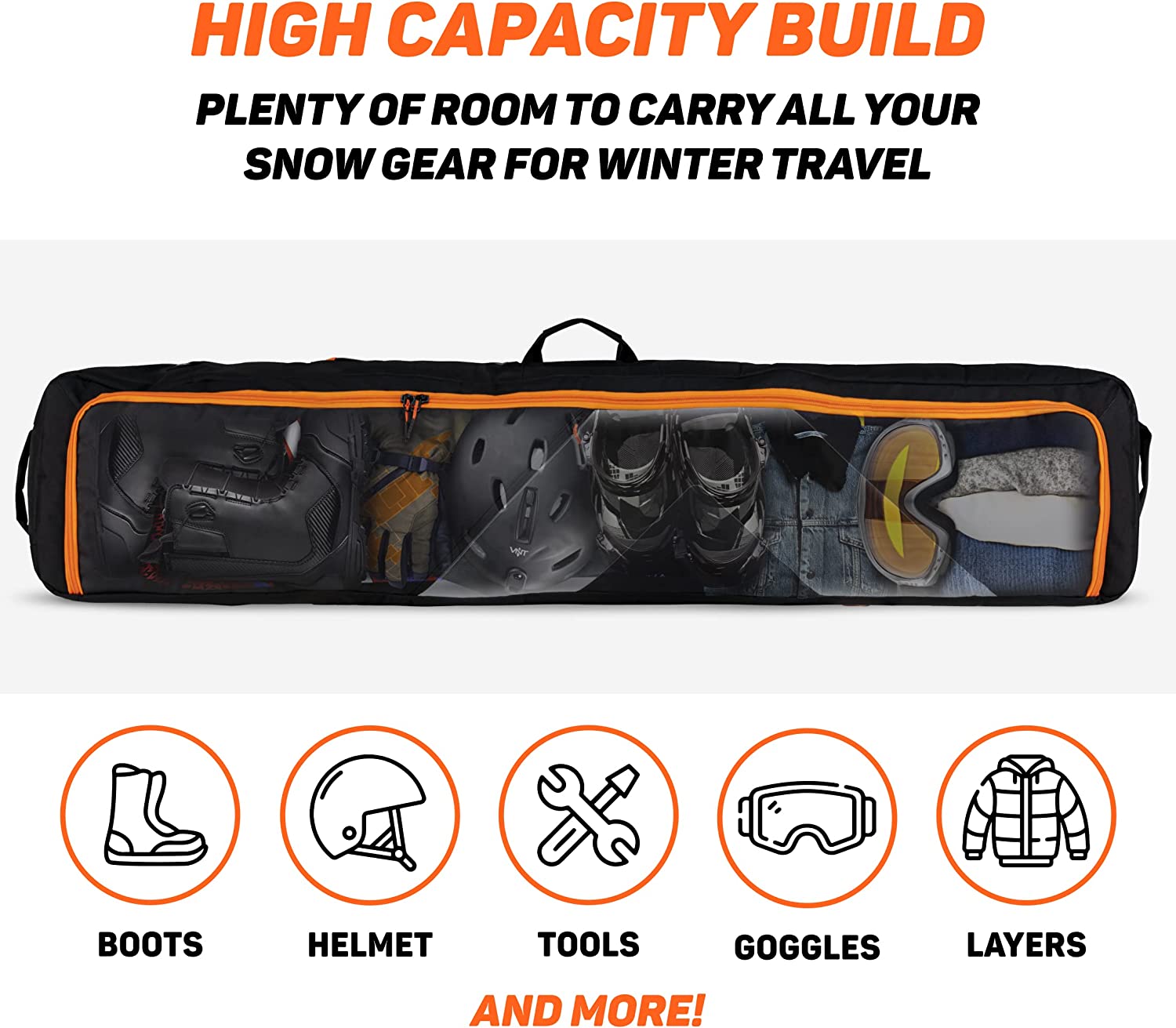 Premium Padded Ski or Snowboard Bag