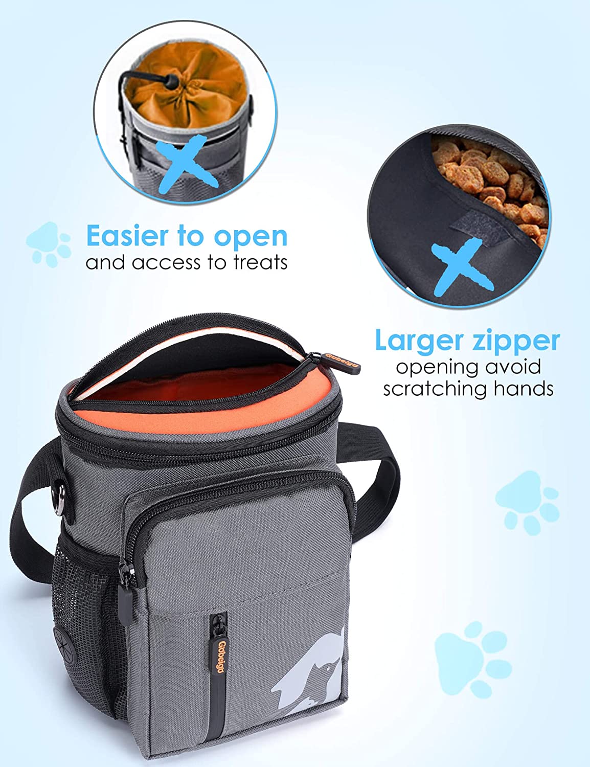 Dog Training Treat Pouch, Dog Walking bag.