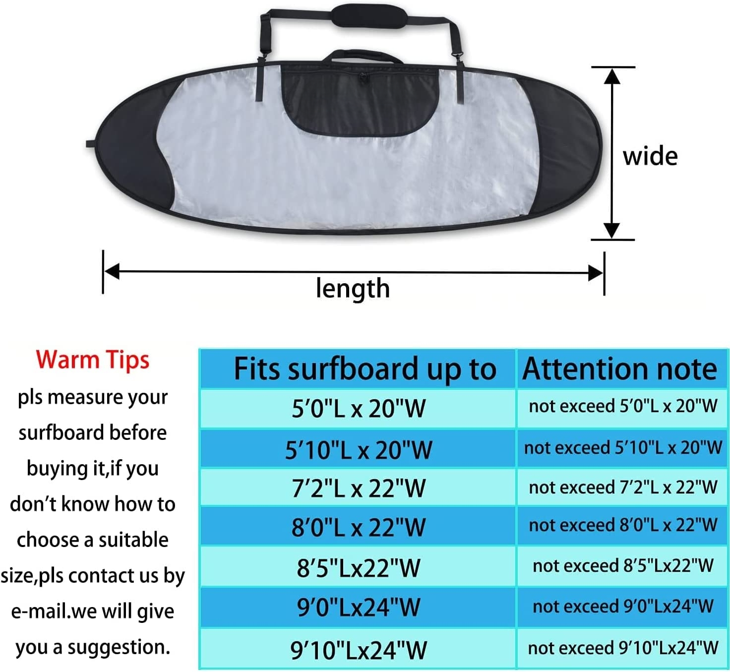 Surfboard Storage Bag