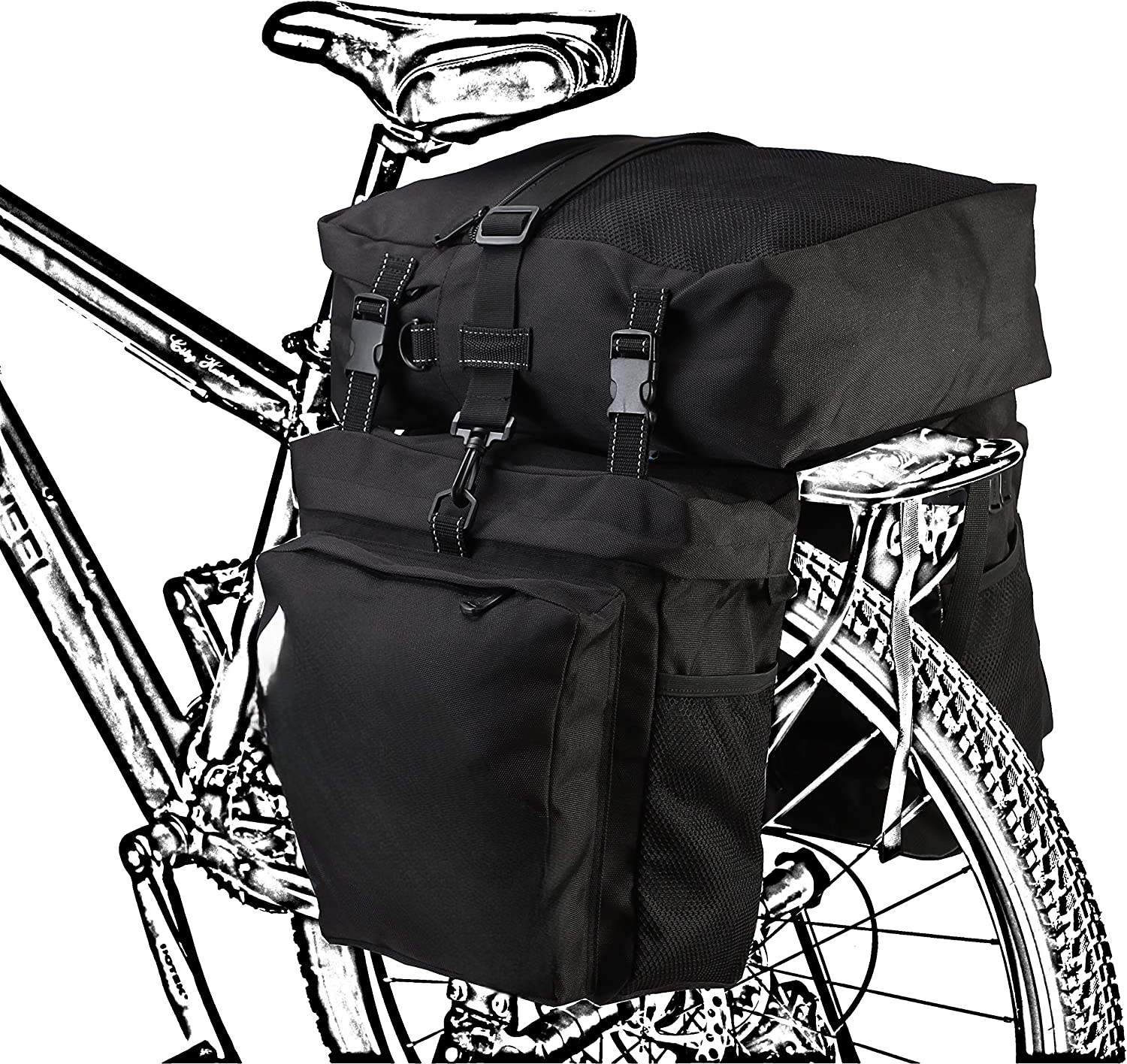3 in 1 Multifuction Bicycle Bag
