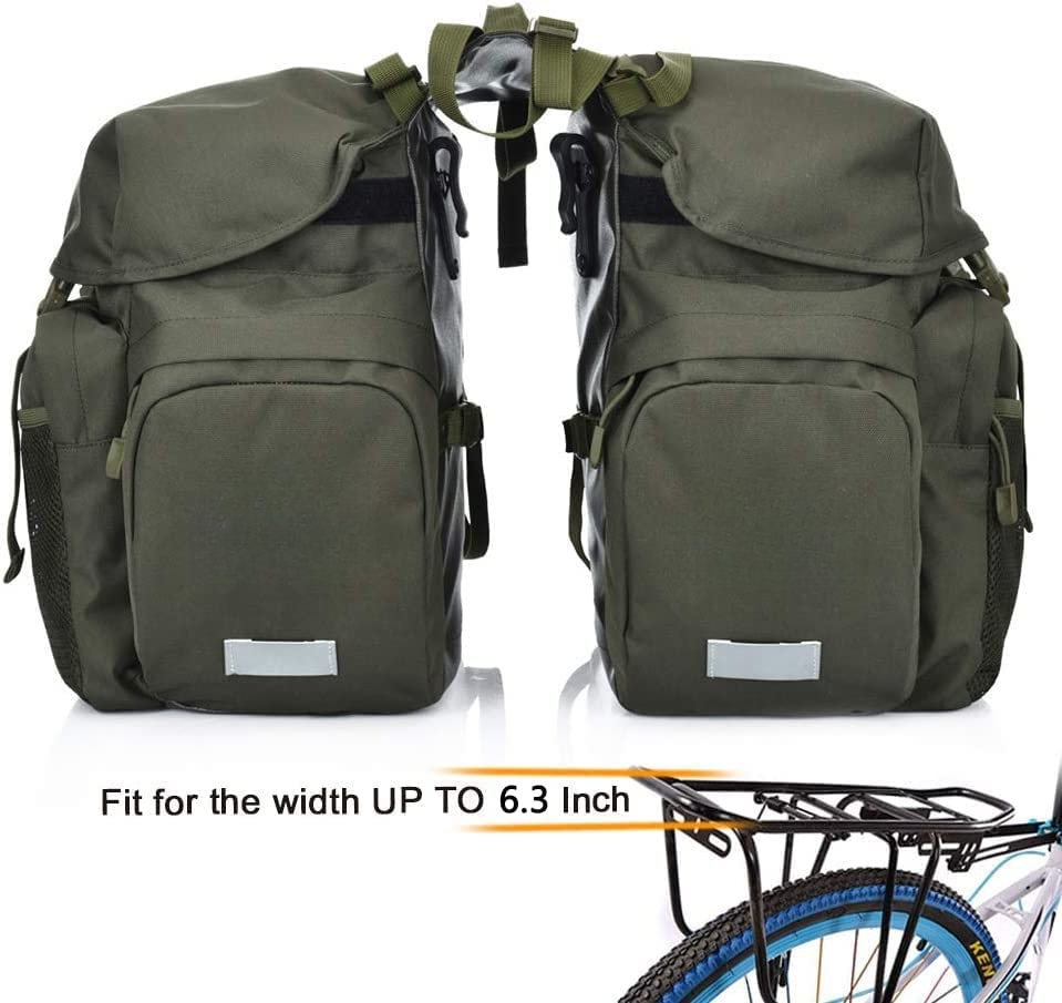 Waterproof Bicycle Commuting Saddle Bags