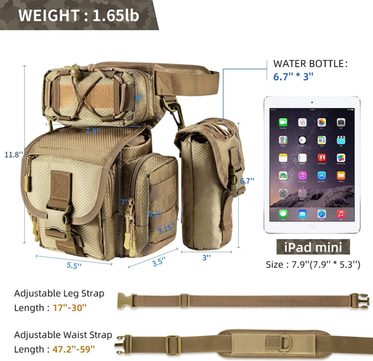 Multifunction Fishing Waist Bag