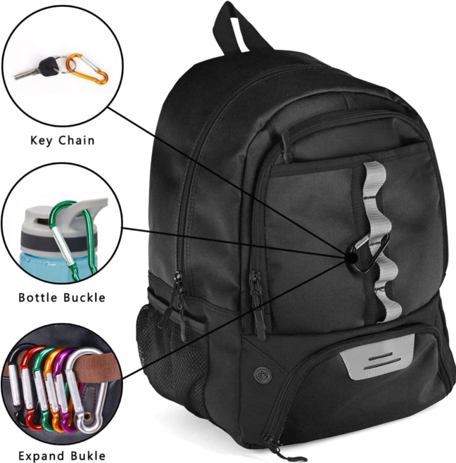 Lightweight Soccer Bag with Ball Holder