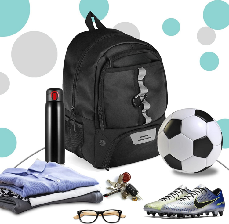 Lightweight Soccer Bag with Ball Holder