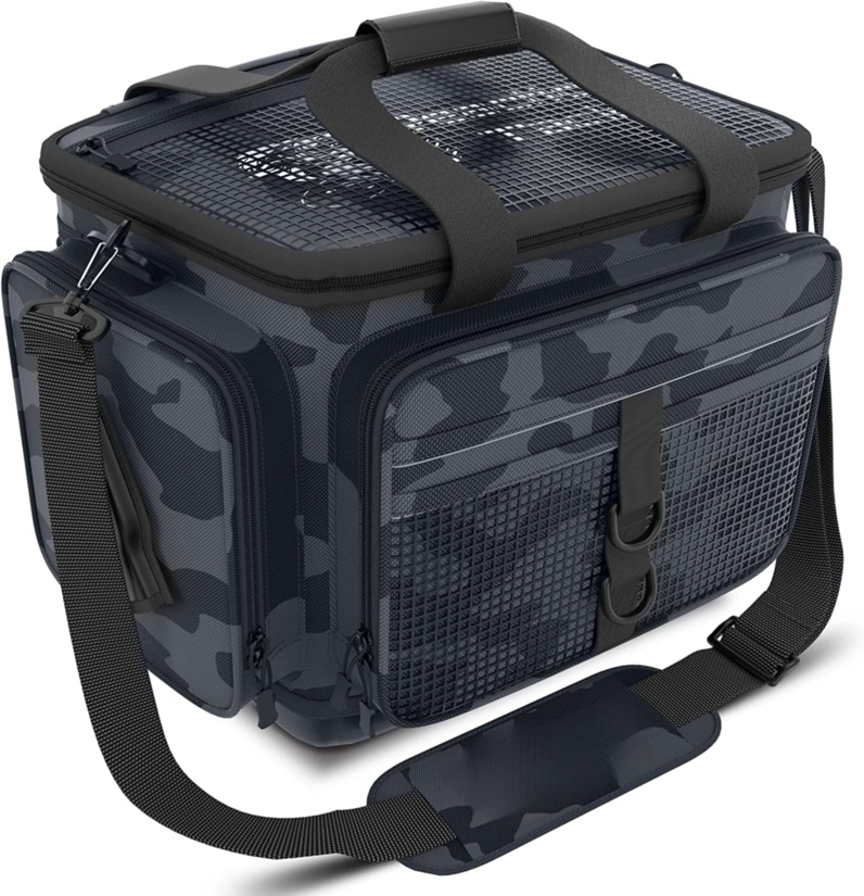 Water Resistant Camo Tackle Bag