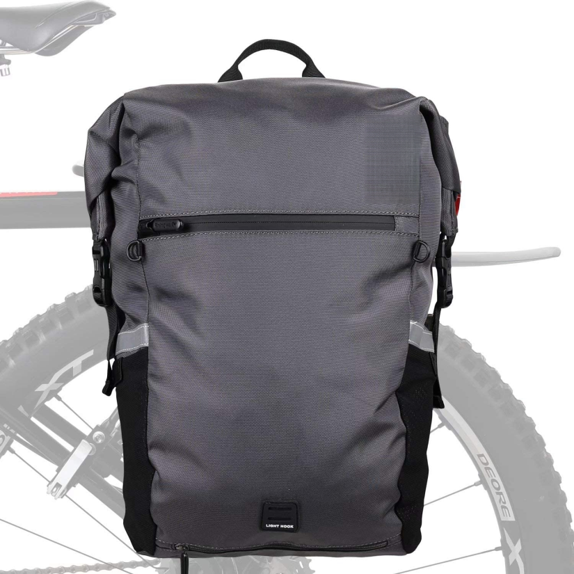 Bicycle Rear Seat Bag Laptop Backpack