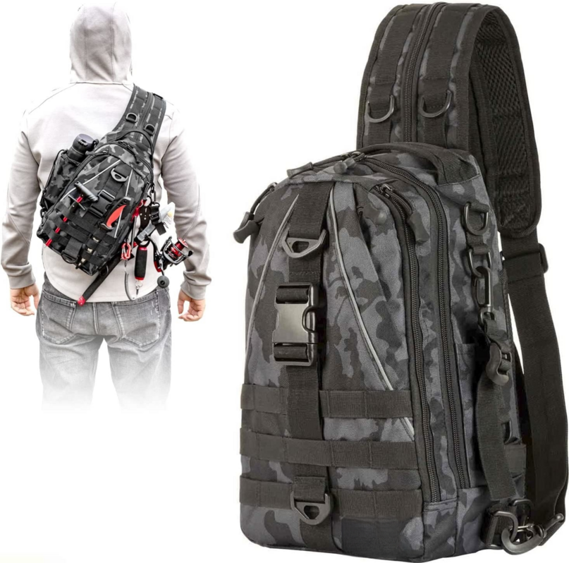 Fishing Tackle Sling Bag