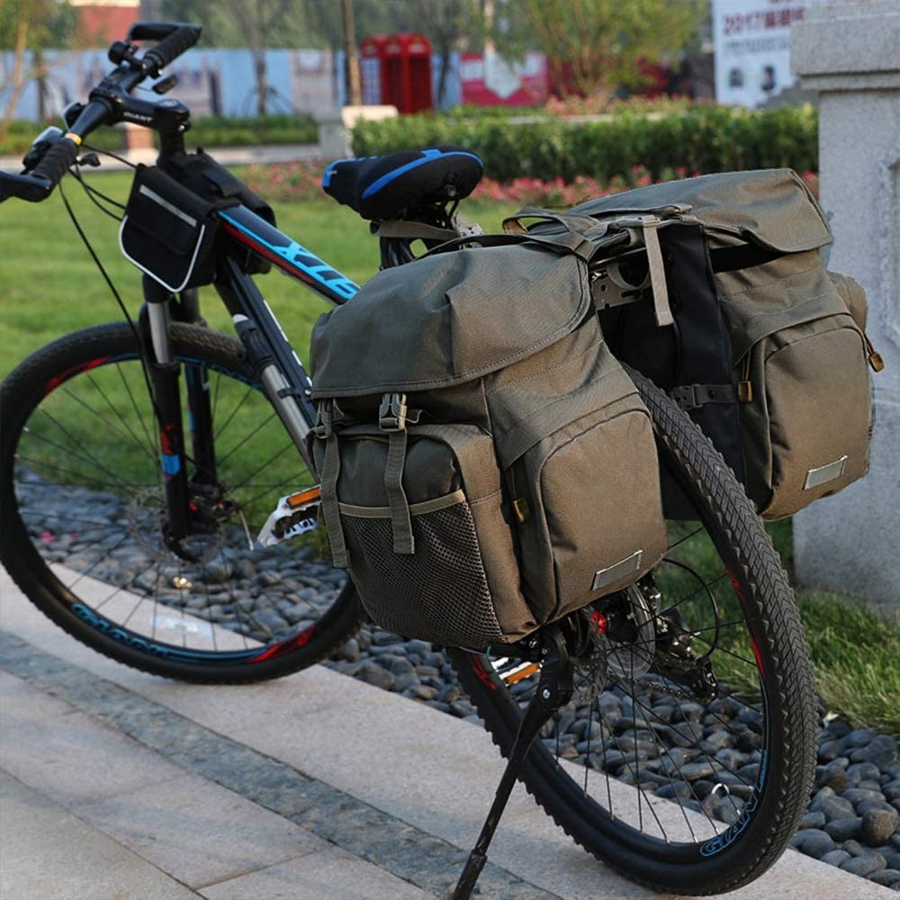 Waterproof Bicycle Commuting Saddle Bags