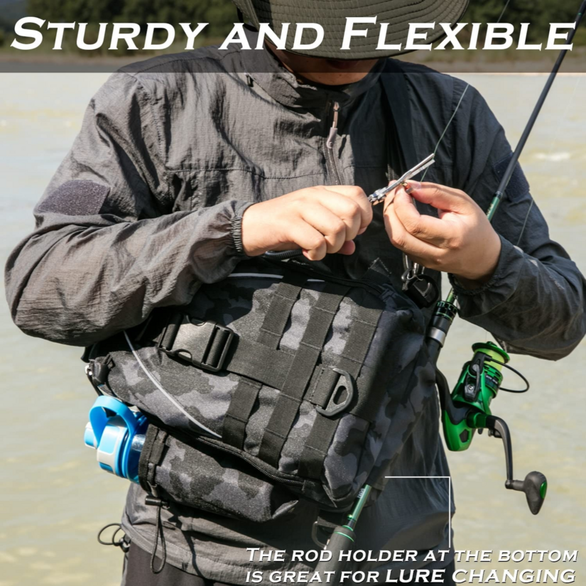 Fishing Tackle Sling Bag