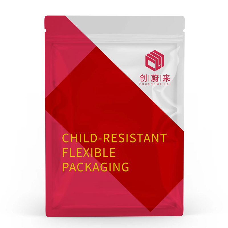 Child resistant CR Zipper Pouches