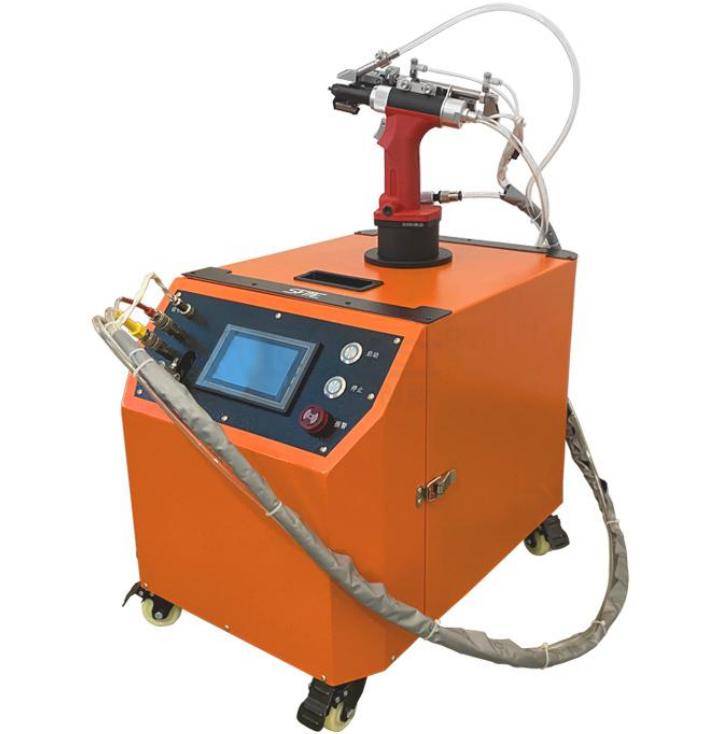 Manual automatic rivet riveting machine