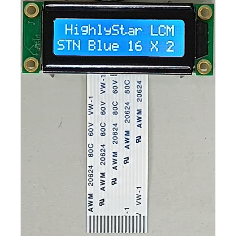 HSC-1602DV7 Character LCD Display