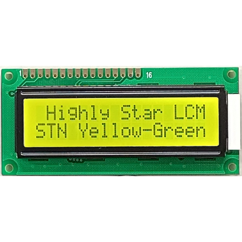 HSC-1602FV2 Character LCD Display