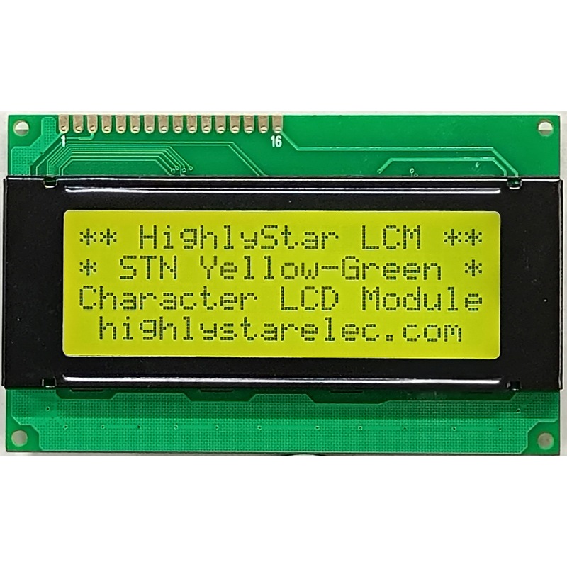 HSC-20042V2 Character LCD Display