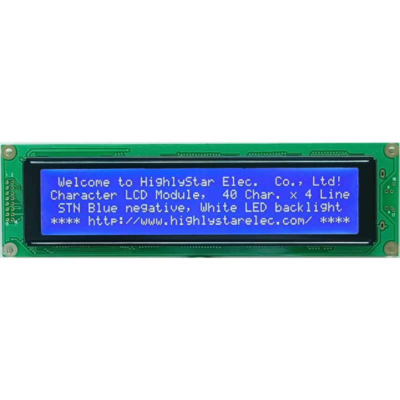 HSC-40045V9 Character LCD Display