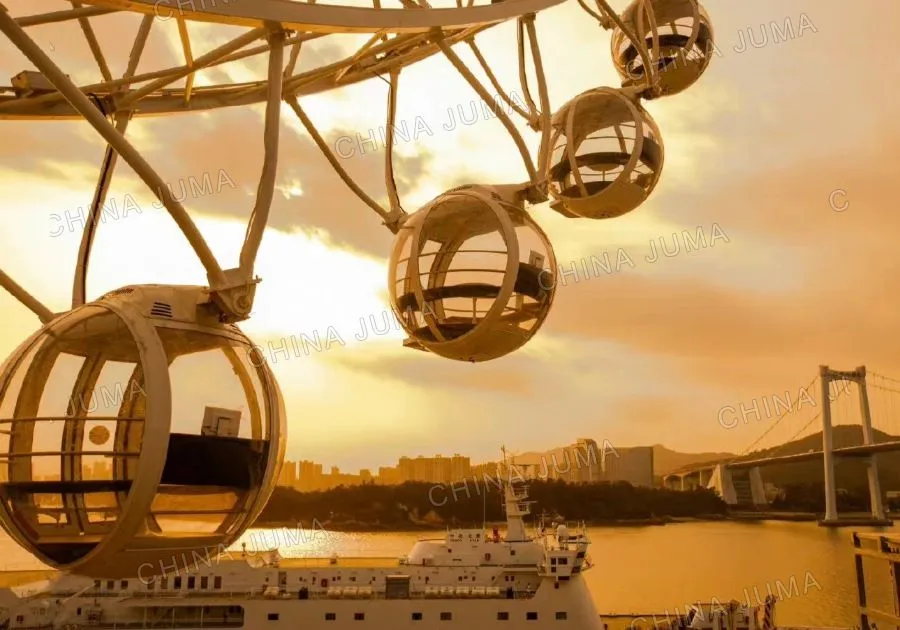 Xiamen 62m Ferris Wheel 32 Gondolas - Tidal Heart