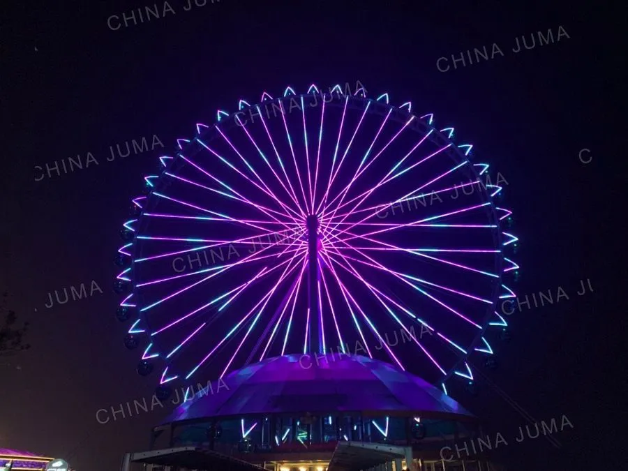 Shaoxing Oriental Landscape 88m Ferris Wheel 42 Gondolas