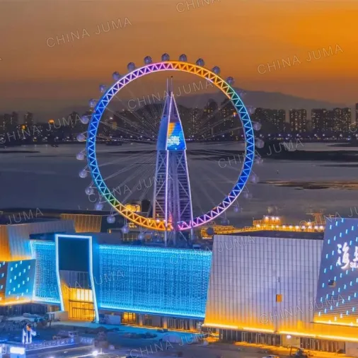 Xiamen 62m Ferris Wheel 32 Gondolas - Tidal Heart