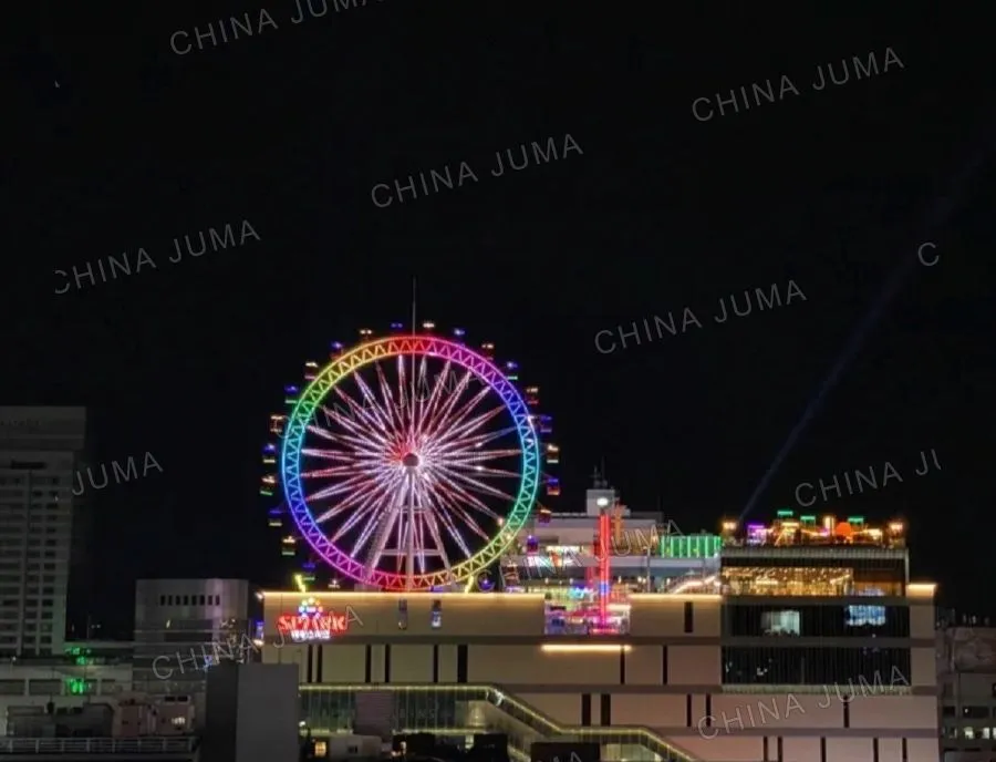 Korea 42m Spoke Ferris Wheel 28 Gondolas